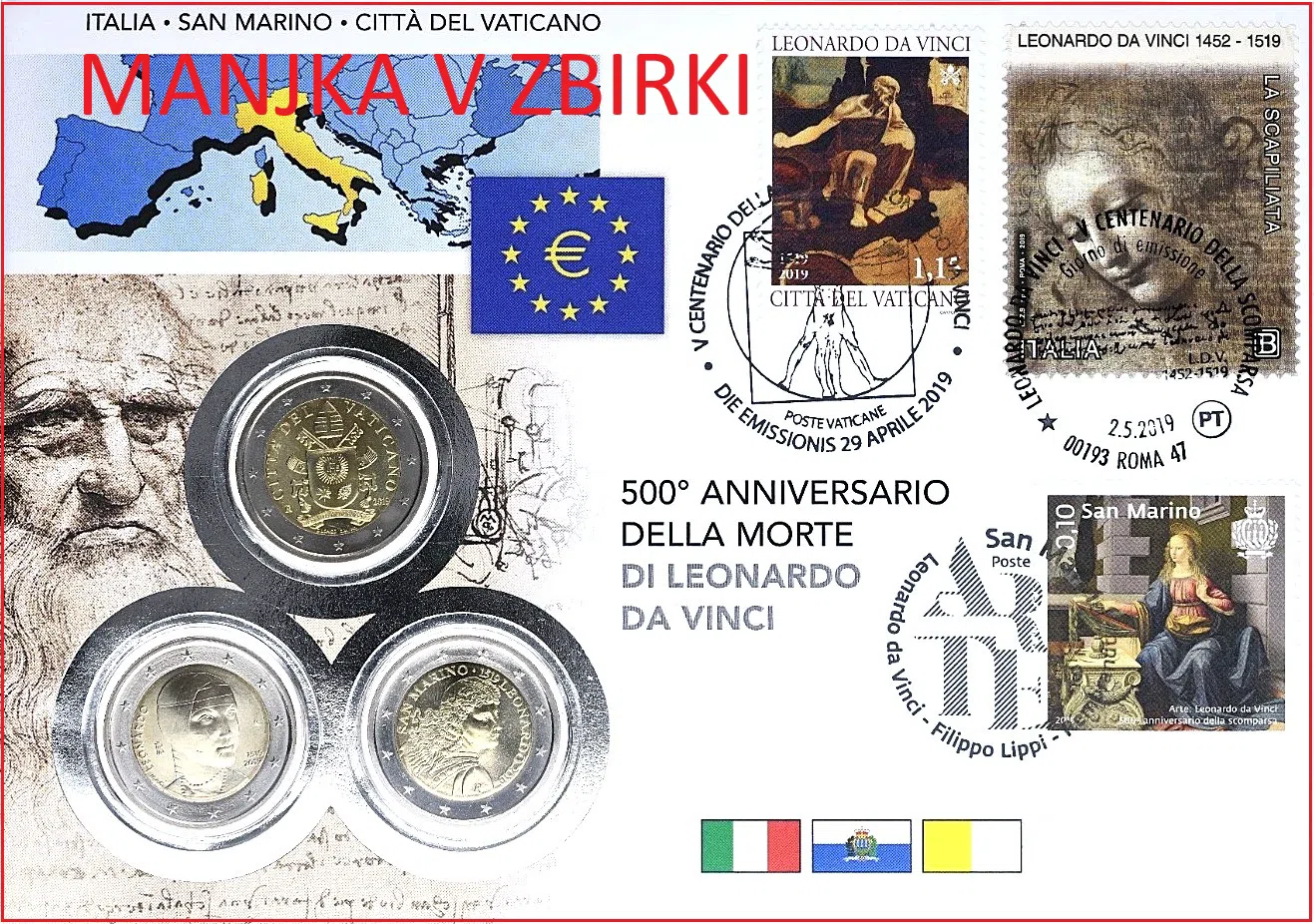 500. OBLETNICA SMRTI LEONARDA DA VINCIJA